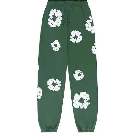 pantalons de survêtement Denim Tears vert foncé
