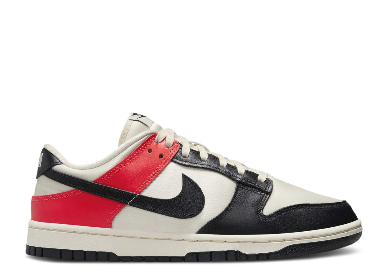 Nike Dunk Low Black Toe Bright Crimson (Women's)