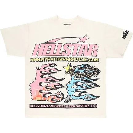 Hellstar Pixel T-Shirt White