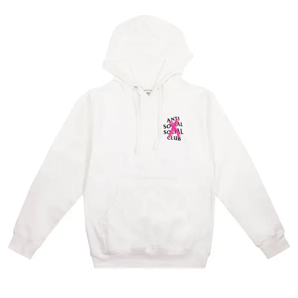 Anti Social Social Club Cancelled Hoodie White