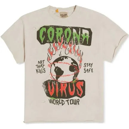 Gallery Dept. ATK corona tour t-shirt white