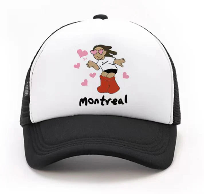 Casquette de camionneur Leviter noire