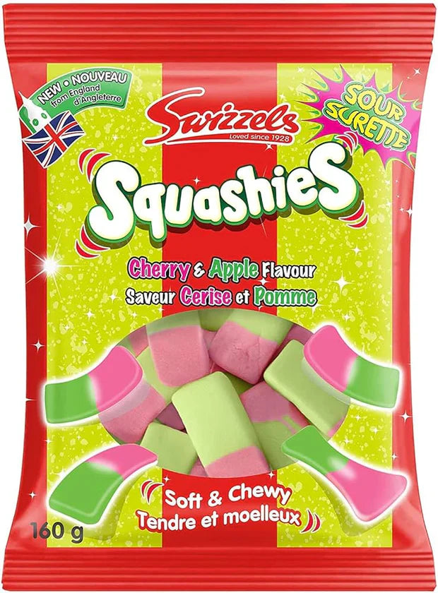 Swizzels squashies sour cherry & apple flavour