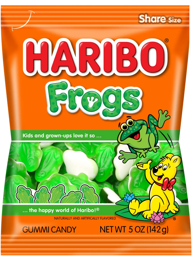 grenouilles Haribo