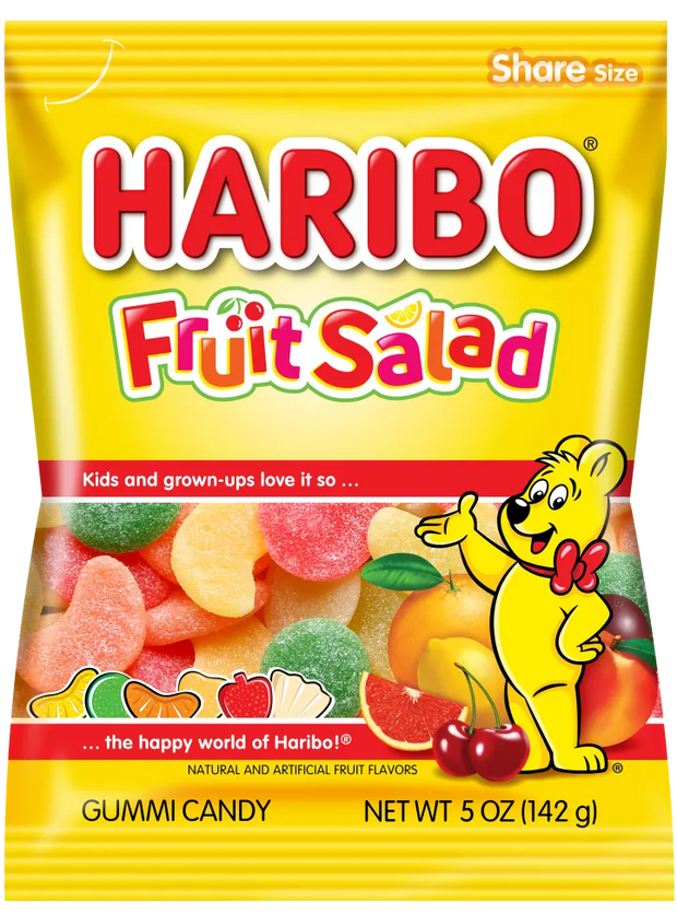 salade de fruits Haribo