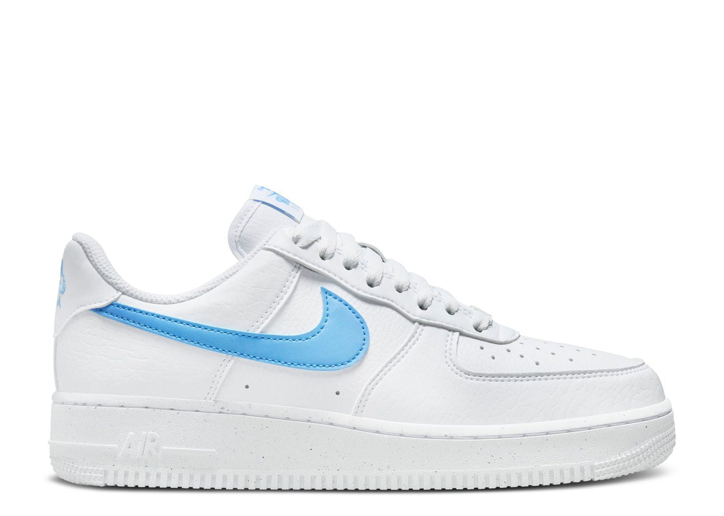 Nike Air Force 1 Low '07 Blanc Bleu Université Femme
