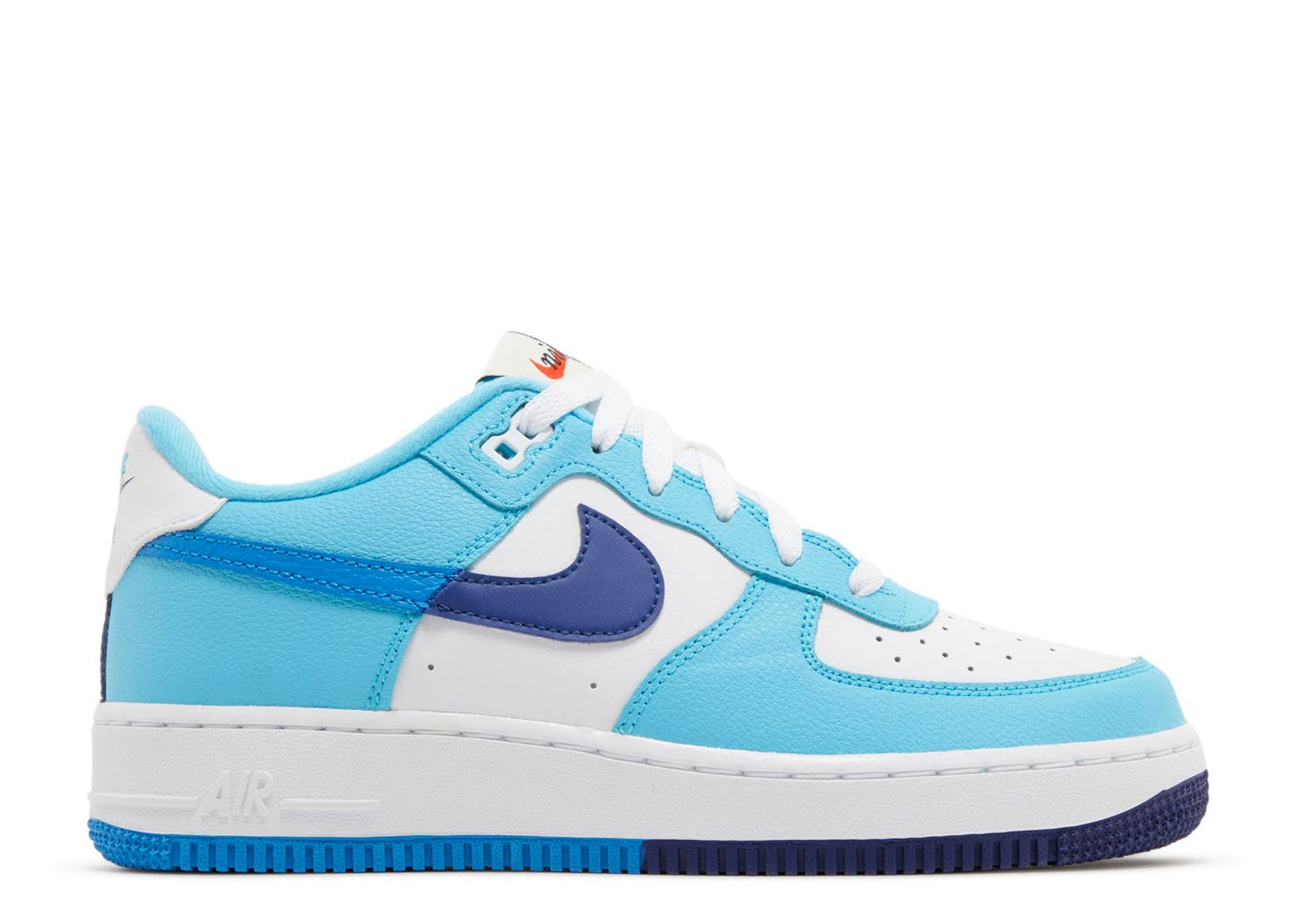 Nike Air Force 1 Low LV8 2 Bleu photo clair Royal profond GS
