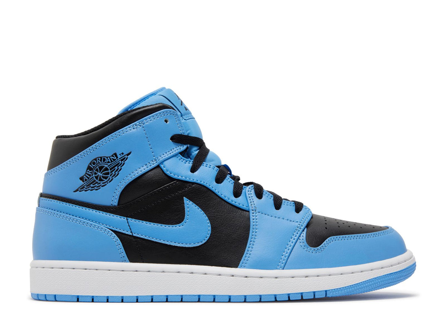 Jordan 1 Mid
University Blue Black