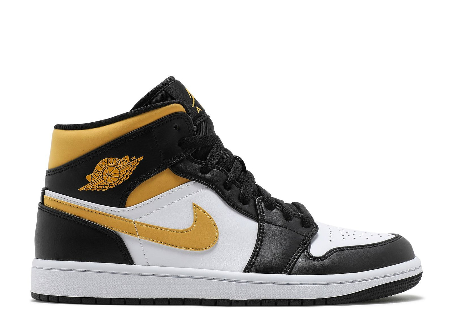 Jordan 1 Mid
White Pollen Black