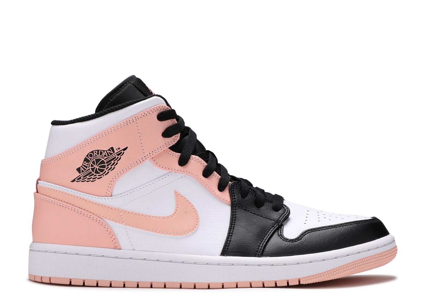 Jordan 1 Mid Arctic Orange Black Toe