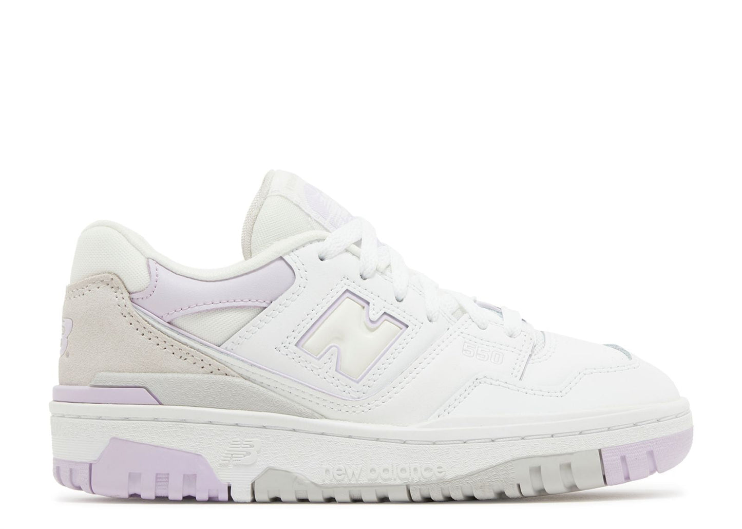 New Balance 550 white thistle GS