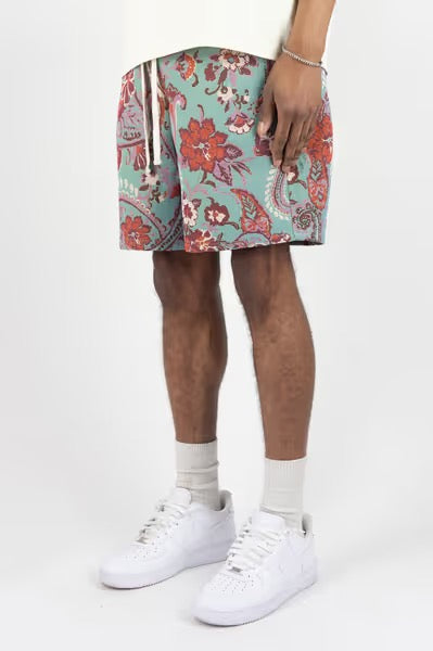 Rebel Minds LOVESICKNESS TAPESTRY SHORTS Mint