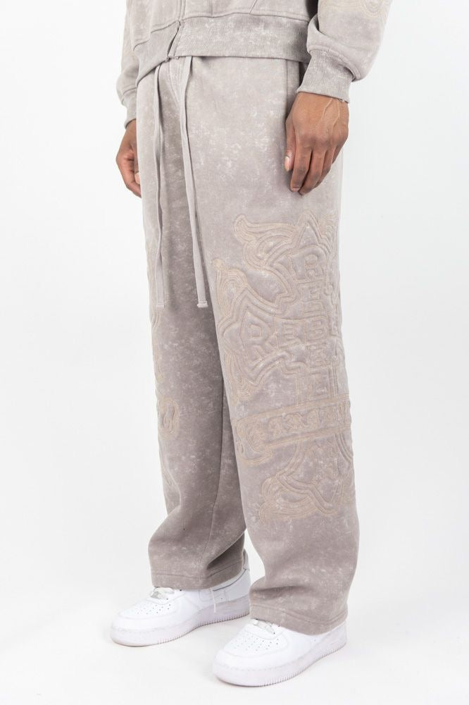 Rebel cross relaxed fit pants - 1163-431 - taupe