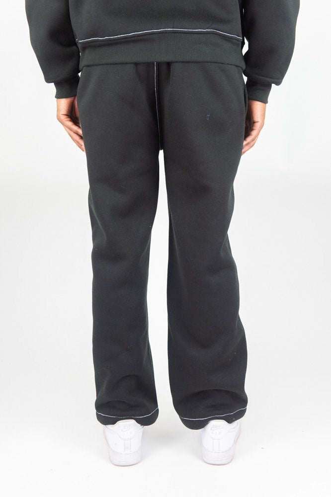 thick Stitch Solid Relaxed Pan - 1100-410 - black