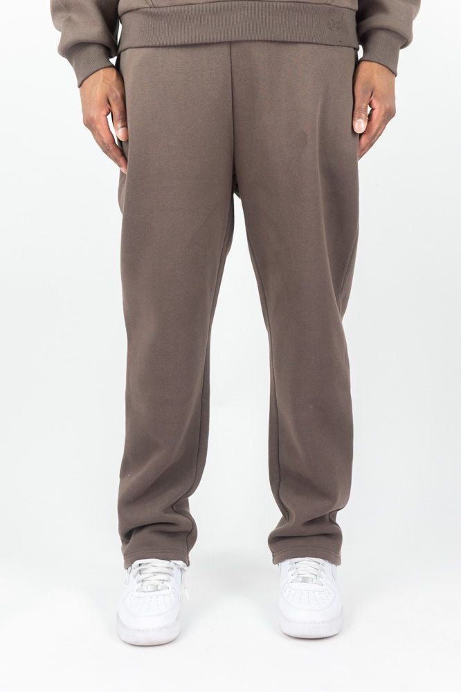 Soft touch fleece pants - 1100-470 - brown