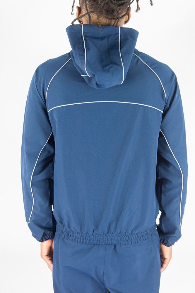 Piping ripstop jacket - 1100-530 - navy