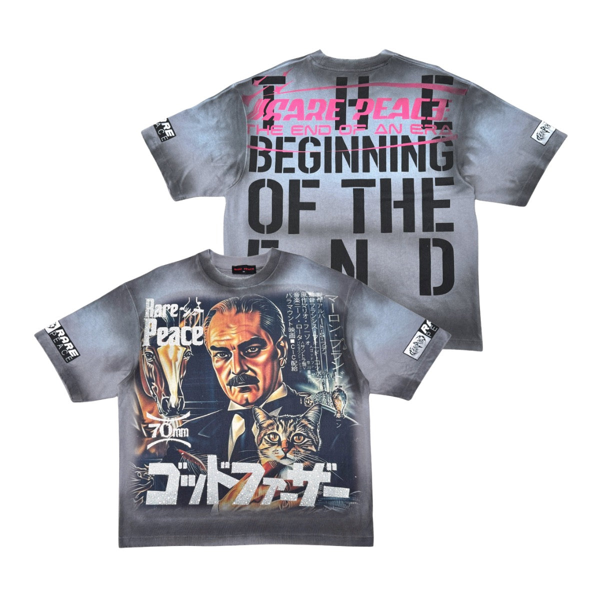 Rare Peace Washed Godfather Tee RT6137