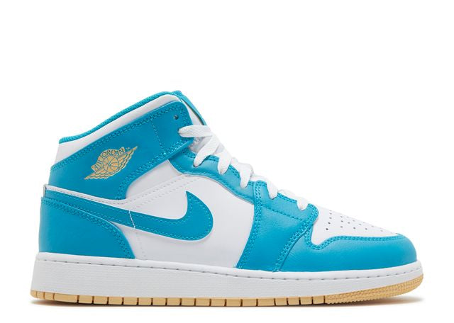Jordan 1 Mid GS 'Aquatone'