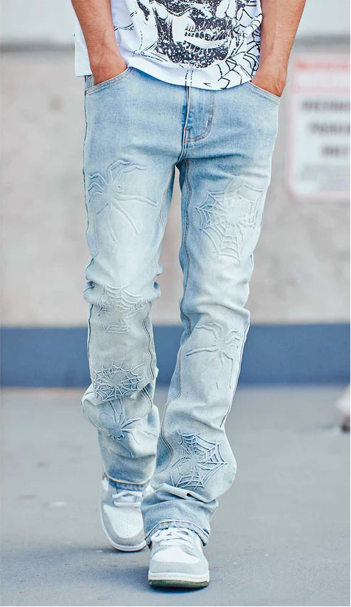 KDNK SPIDER JEANS 'Blue'