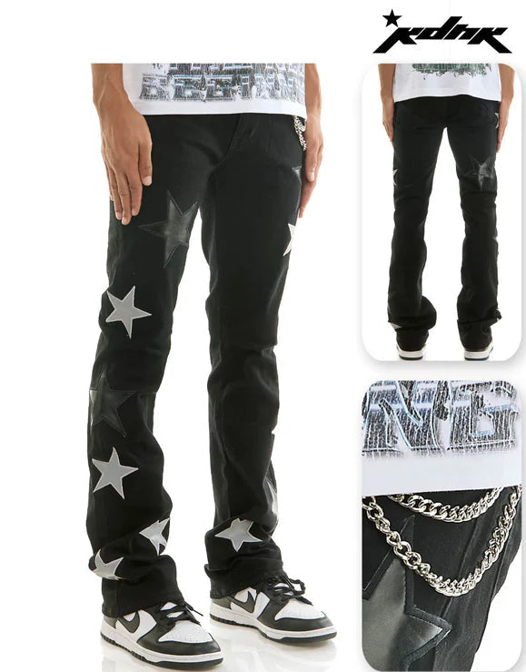 KDNK STAR JEANS 'Jet Black'