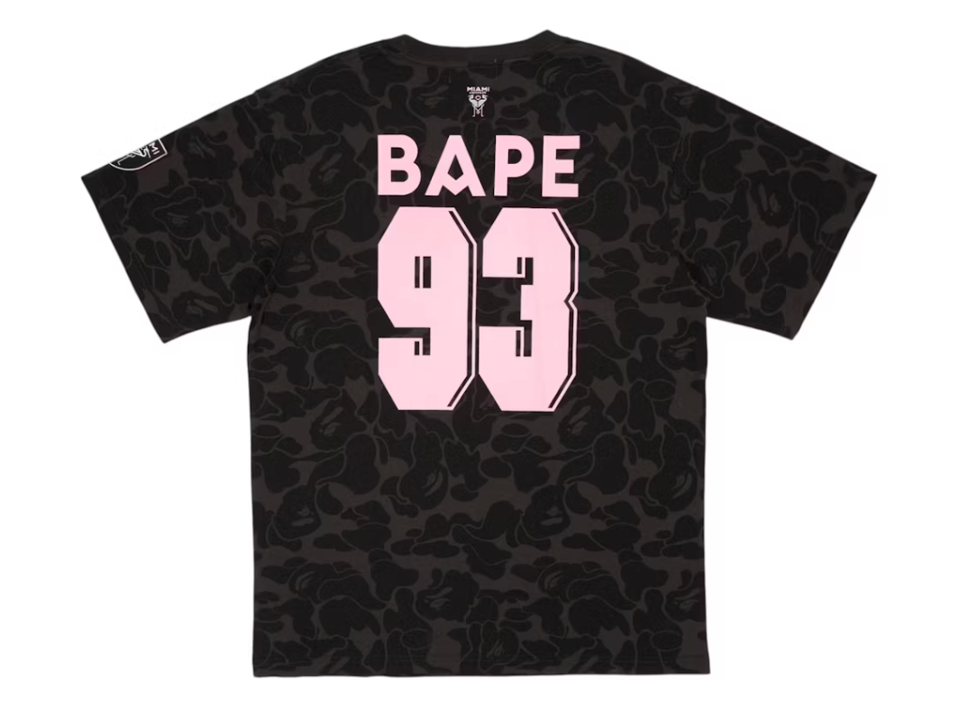 Bape Inter Miami Black Tee