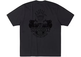 Built To Last Pig Dyed Tee Faded Black