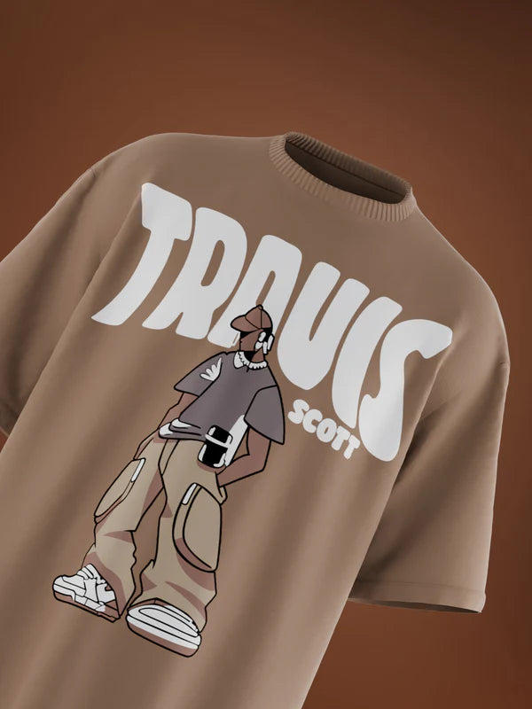Dark Buck Travis Scott Oversized Tee