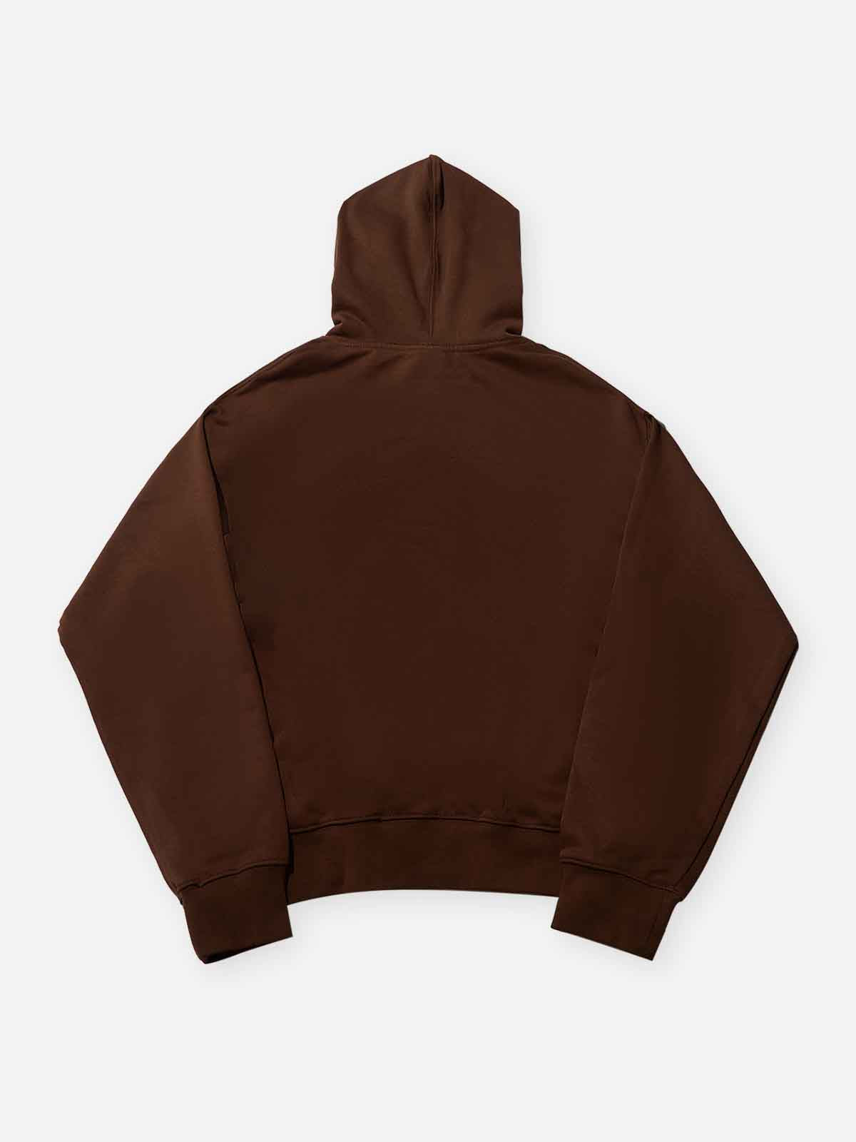 Desert Gold Art Diamond Lips Print Thin Hoodie