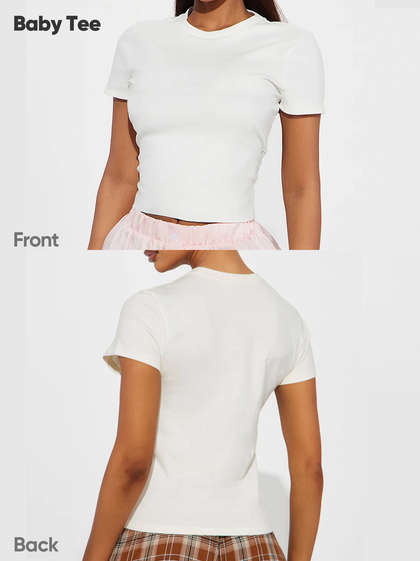 Baby Tee - Golden Cross Diamond Patch Grills Print T-shirt