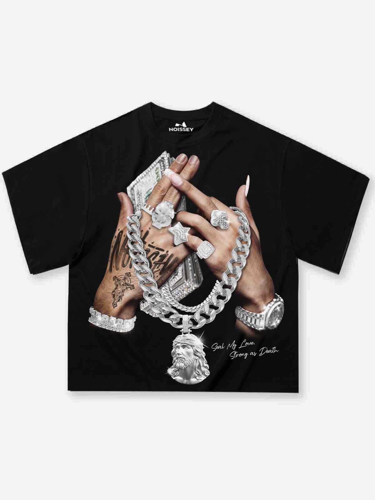 Seal My Love, Strong as Death Boxy Oversized T-shirt