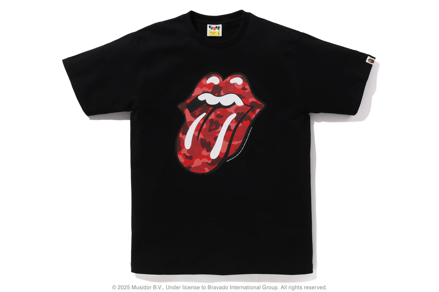Bape X Rolling Stone Black t-shirt