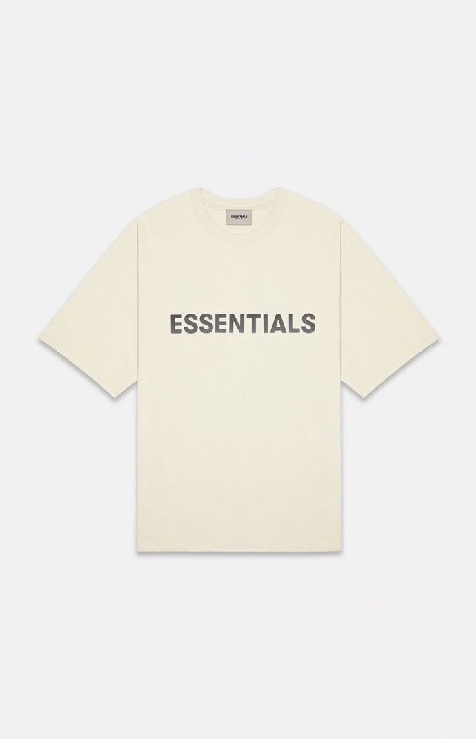 Essentials Creme t-shirt