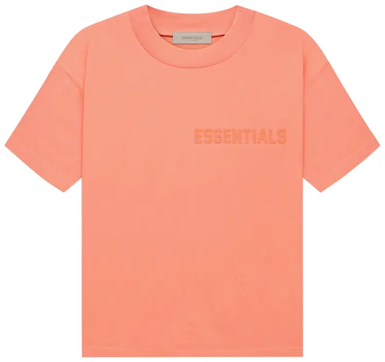 Fear of God Essentials FW22 'Coral' Tee