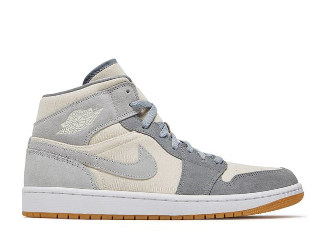 Jordan 1 Mid SE Lait de coco Gris particules