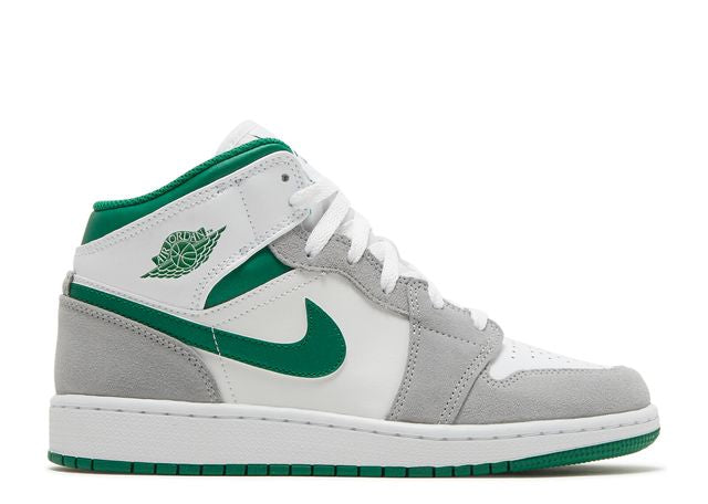 Jordan 1 Mid SE GS 'Grey Pine Green'