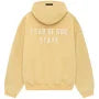 Fear of God Essentials Heavy Fleece Full Zip Hoodie 'Amber Yellow'