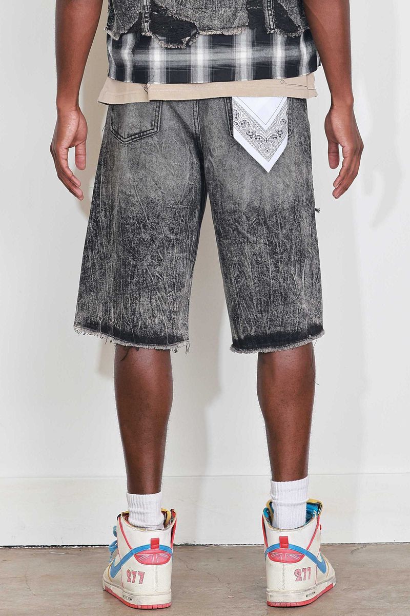 First Row Jorts Black Stone Style FRS3010