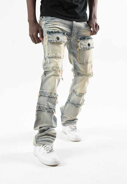 Spark Jeans " Stack MultiPockets TINT"