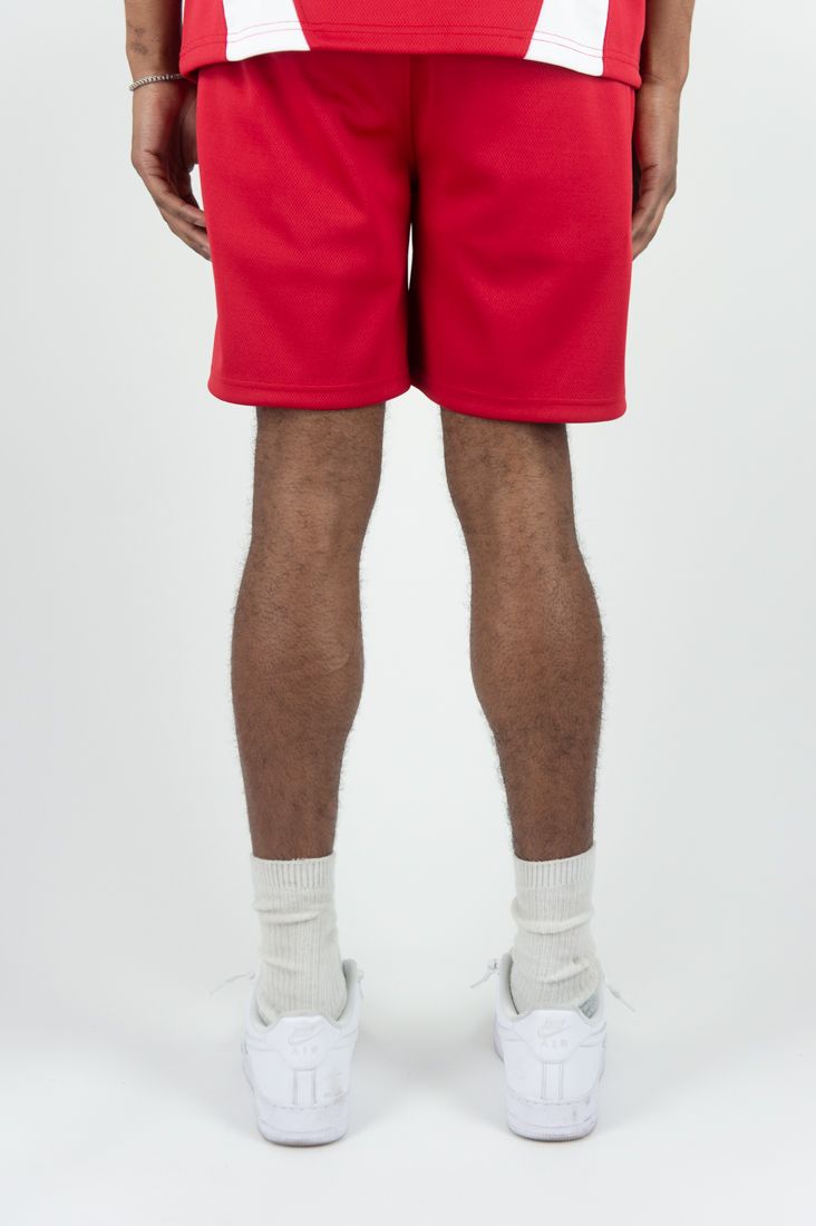 Rebel Minds red CROWN LEGENDS SHORTS