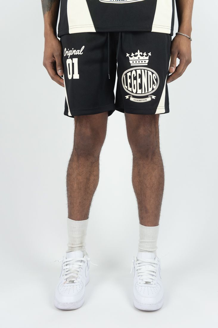 Rebel minds Black Crown Legends Shorts