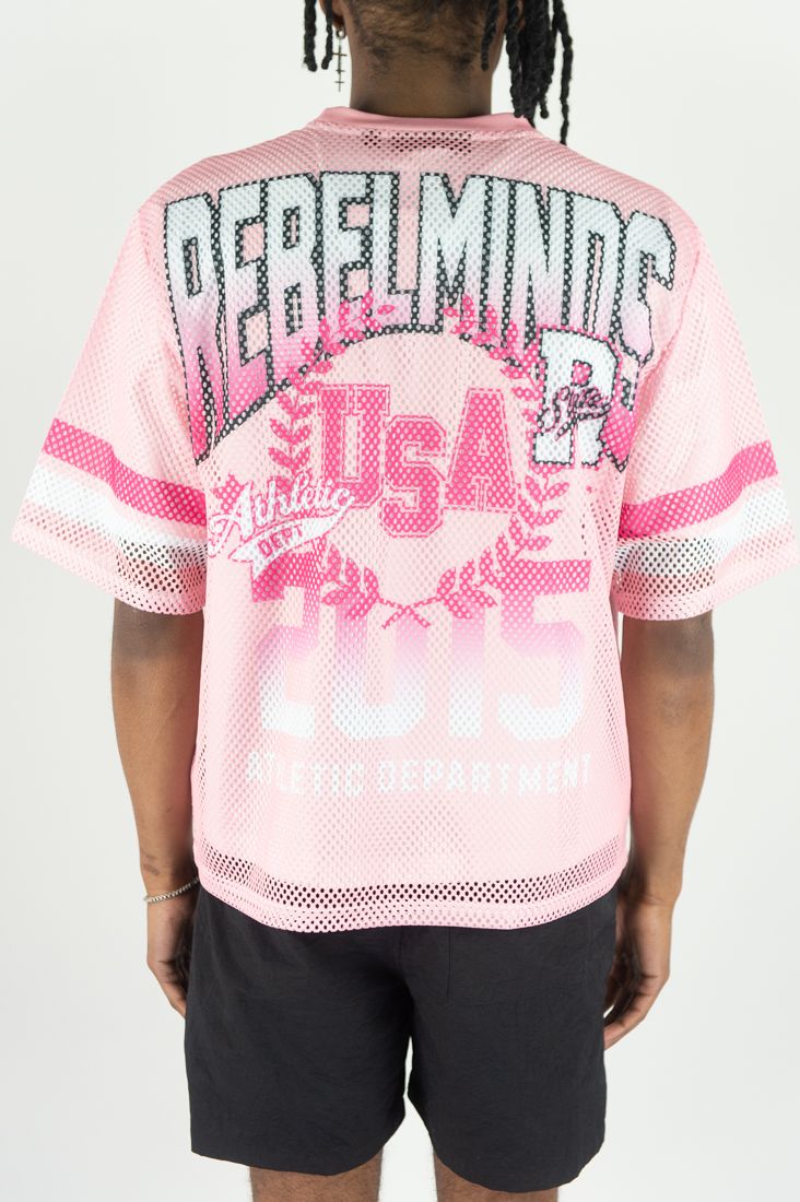 Rebel Mind Pink Super 32 Mesh crop