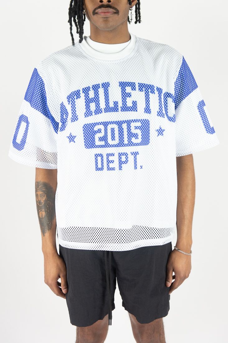Rebel Mind White Athletic Mesh Crop