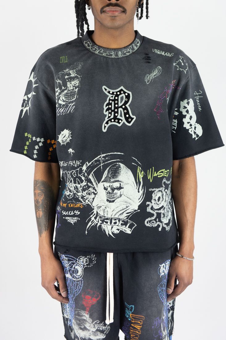 Rebel mind Black Culture Tee