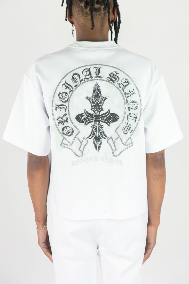 Rebel Mind " Chrome Type White "