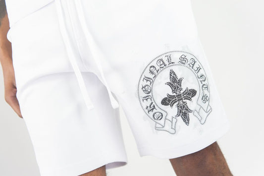 Rebel minds White original saints Shorts