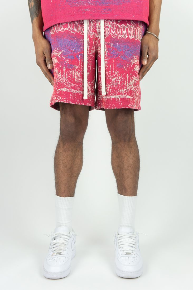 Rebel Minds Stand Alone Taspery Shorts Hot Pink