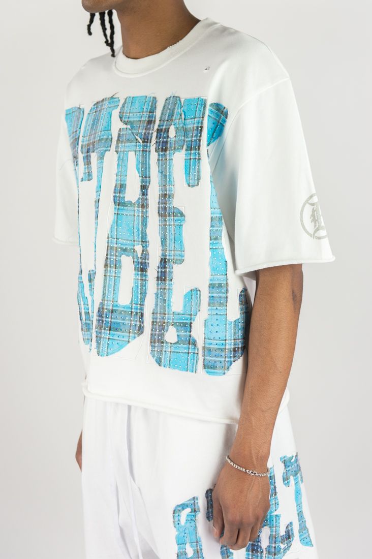 R3BEL Blue Broken T-shirt