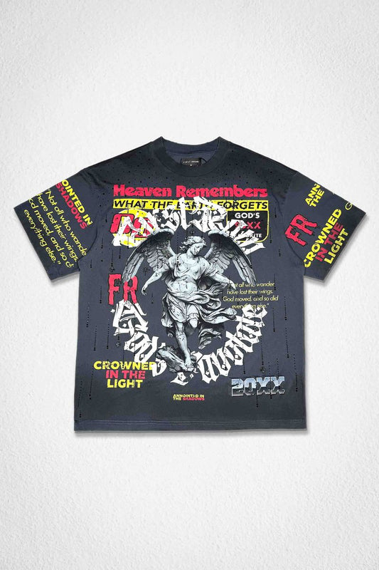 First Row GOD'S FAVORITE SACRED CHAOS TEE