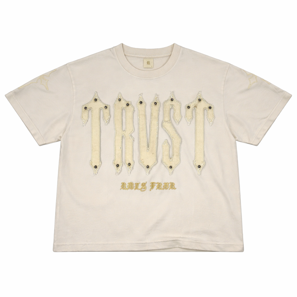 Rebel Minds Trvst Tee Eggshell
