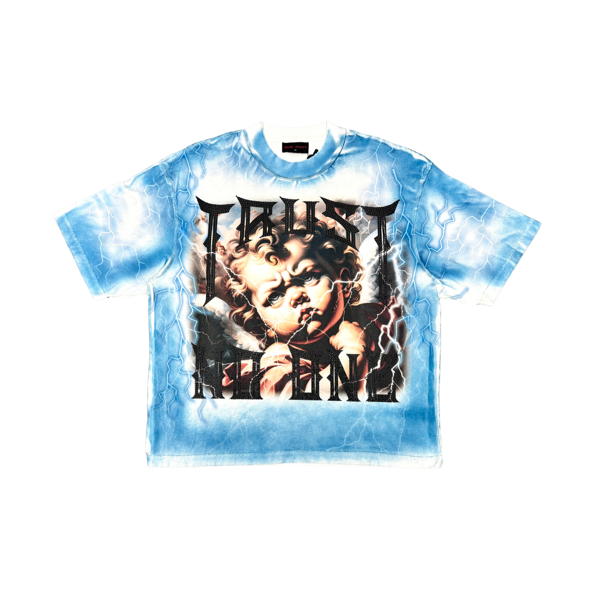Rare Peace BABY ANGEL TEE W/ TONAL RHINESTONE